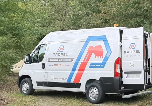 Véhicule technicien SAV itinérant