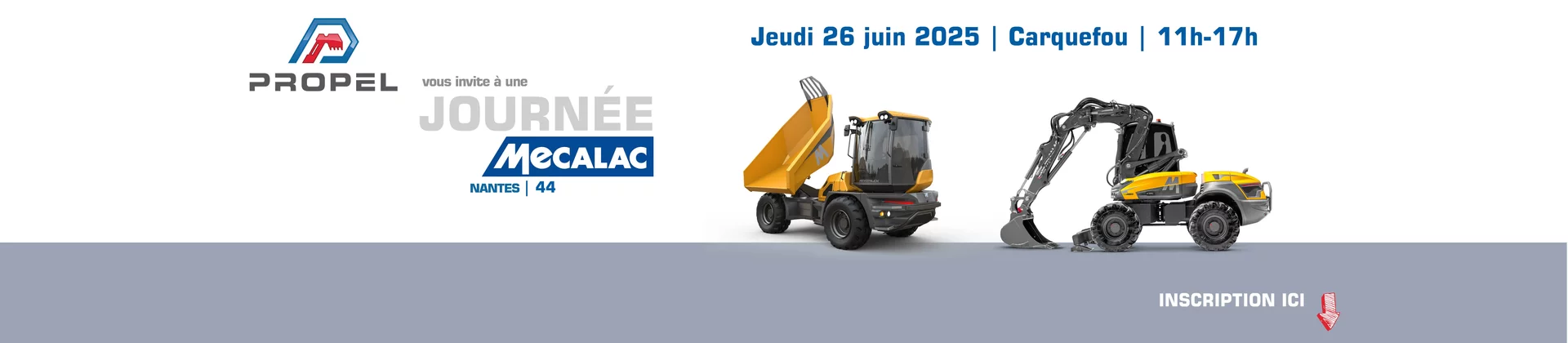 Journée Mecalac x Propel 44