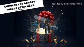 Promotion pièces détachées TP - Décembre 2025
