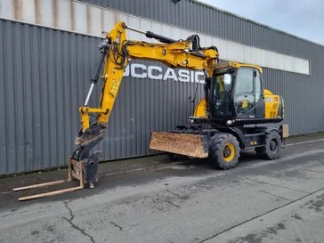 Pelle sur pneus occasion JCB JS145W TAB